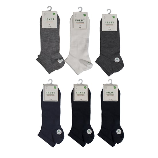 Pro Socks 6er-Pack nahtlose Herren-Kurzsocken Modell S9101 - Mehrfarbig - Image 6