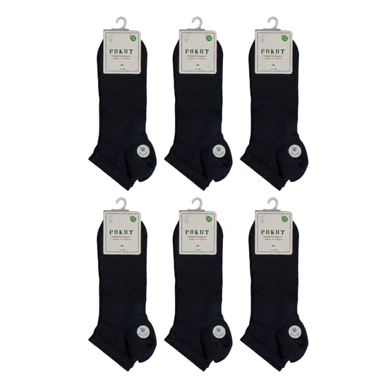 6 Paar nahtlose Herren Kurzschaftsocken S9101 - Image 6