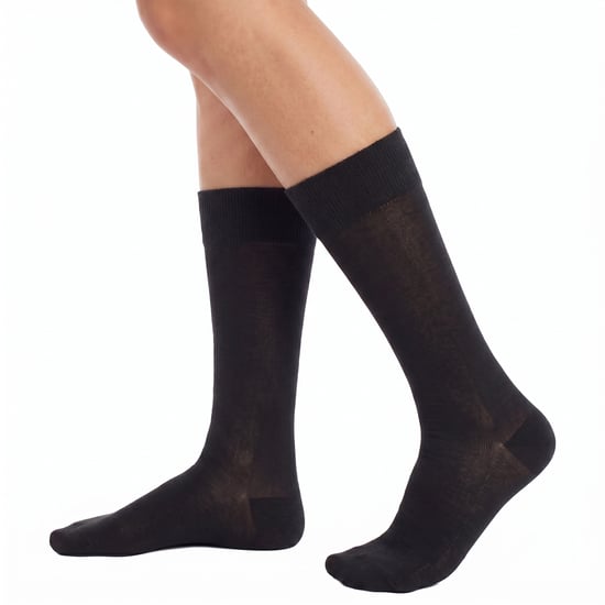 Pro Socks 6 Paar Herren Baumwoll-Hochsocken, nahtlos S15001 - Schwarz - Image 2