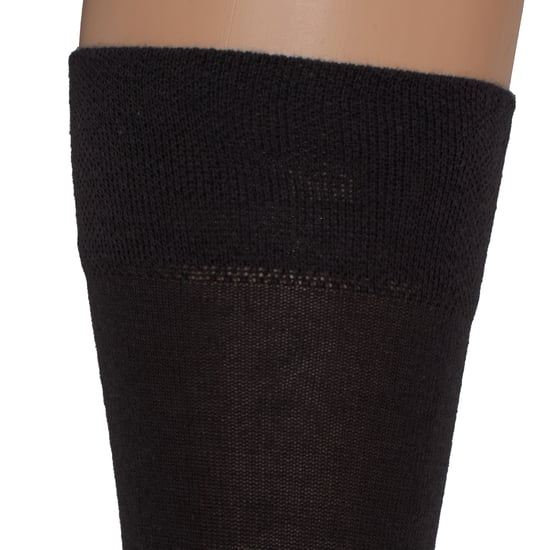 Pro Socks 6 Paar Herren Baumwoll-Hochsocken, nahtlos S15001 - Schwarz - Image 3