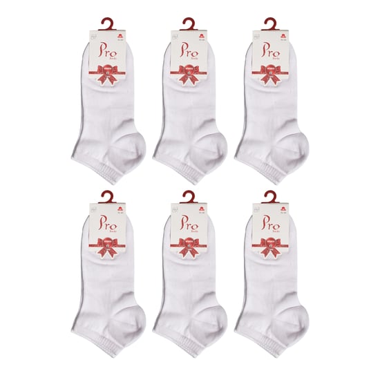 6 Paare Frauen Baumwolle Low-Cut Socken S20506 - Image 6