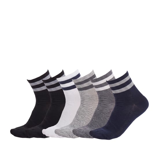 6 Paar Damen Baumwoll Sneakersocken S20911 - Image 1