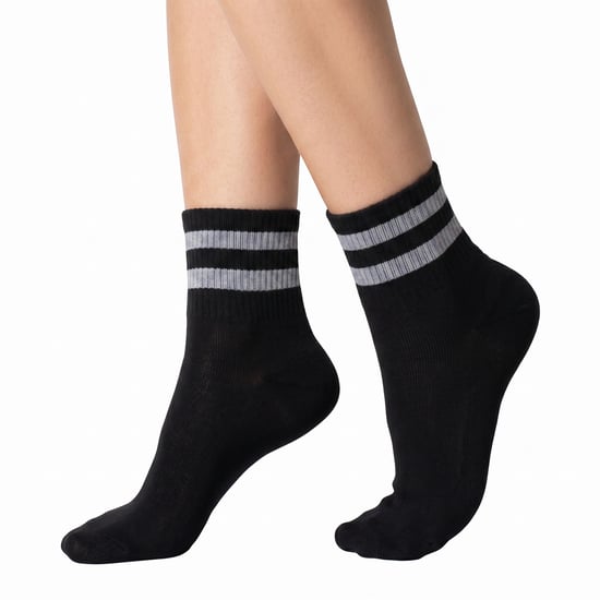 6 Paar Damen Baumwoll Sneakersocken S20911 - Image 2