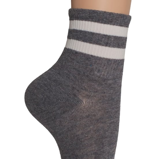 6 Paar Damen Baumwoll Sneakersocken S20911 - Image 3