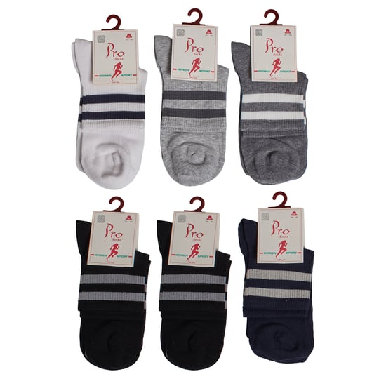 6 Paar Damen Baumwoll Sneakersocken S20911 - Image 6
