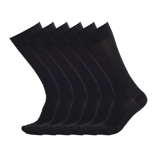 6 Paar Herren Exklusive Baumwoll Hohe Nahtlose Socken S15100 - Image 1