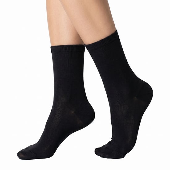 6 Paar Damen Baumwolle Mittelhohe Socken S25609 - Image 2