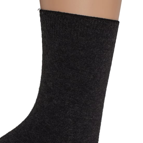 6 Paar Damen Baumwolle Mittelhohe Socken S25609 - Image 3