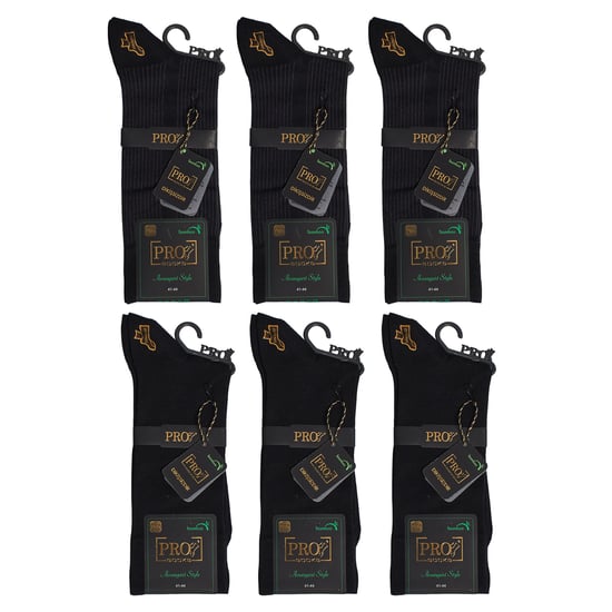 6 Paar Herren Executive Hohe Socken nahtlos S17176 - Image 6