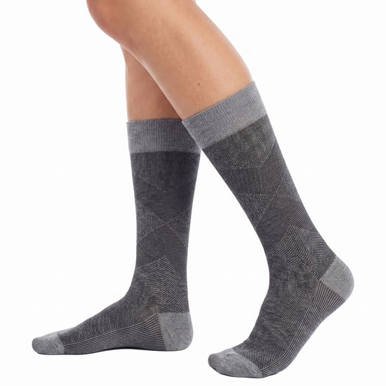 6 Paare Herren Executive Bambus Hohe Nahtlose Socken S17630 - Image 2