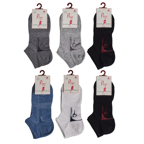 6 Paar Damen Baumwolle Low-Cut Socken S20909 - Image 6