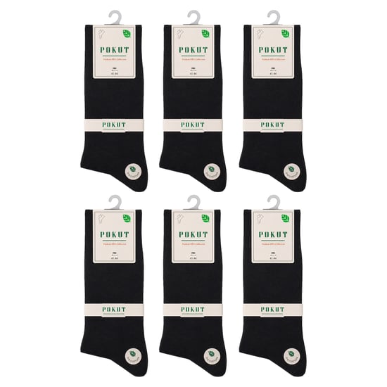 6 Paar Herren Executive Knöchelnahtlose Socken S9901 - Image 6