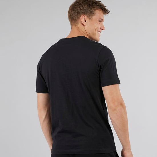 Herren DENNO Baumwoll-T-Shirt Kurzarm Lässig Alltagoberteil - Image 5