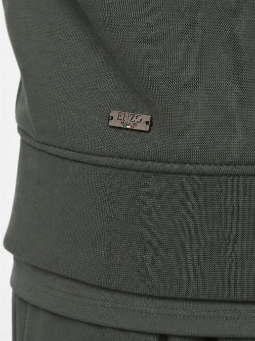 Enzo Milano | Sweat à demi-zip pour homme - Image 6