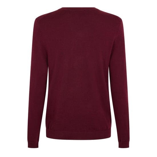 Boss - "Batisse" Pullover Top V-Ausschnitt für Herren (Dunkelrot) - Image 2