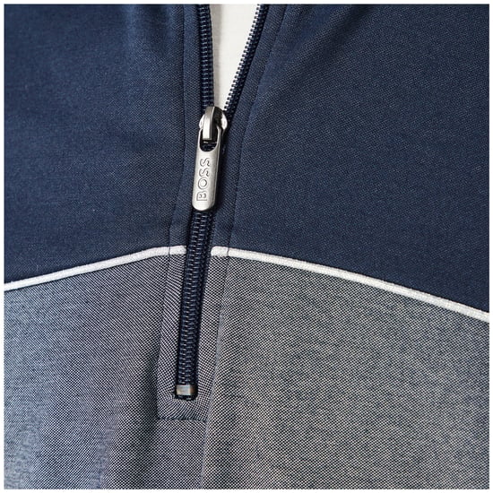 Boss - Sweatshirt für Herren, mit kurzem Reißverschluss (Dunkelblau) - Image 4