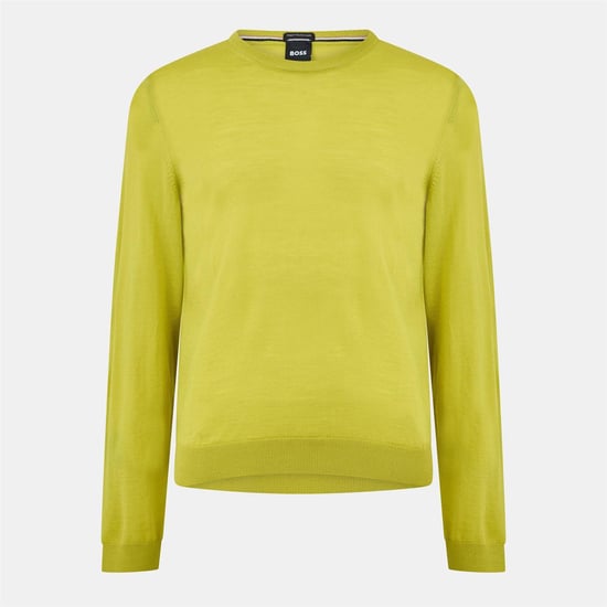 Hugo Boss - "Leno-P" Pullover für Herren (Leuchtend Grün) - Image 1