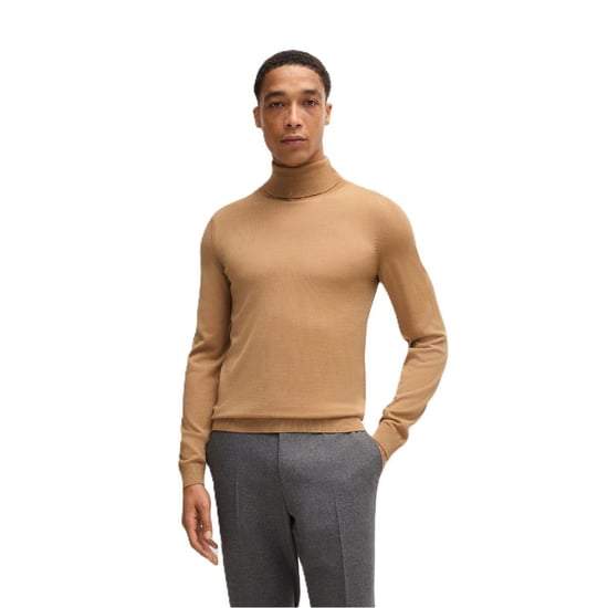 Boss - "Musso-P" Pullover für Herren (Mittelbeige) - Image 1