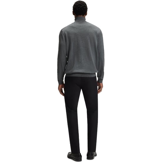 Boss - "Musso-P" Pullover für Herren (Mittelgrau) - Image 2
