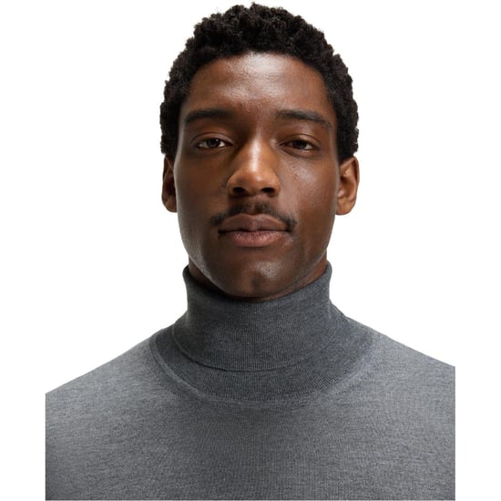 Boss - "Musso-P" Pullover für Herren (Mittelgrau) - Image 3