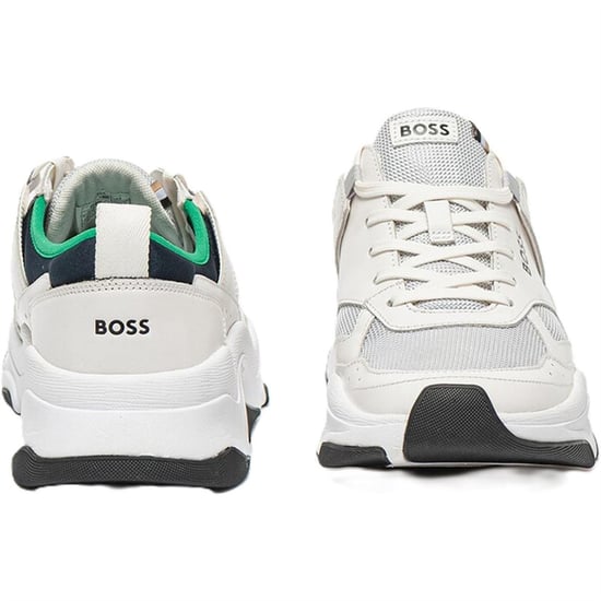 Hugo Boss - Herren Sneaker "Asher", Leder (Weiß) - Image 3