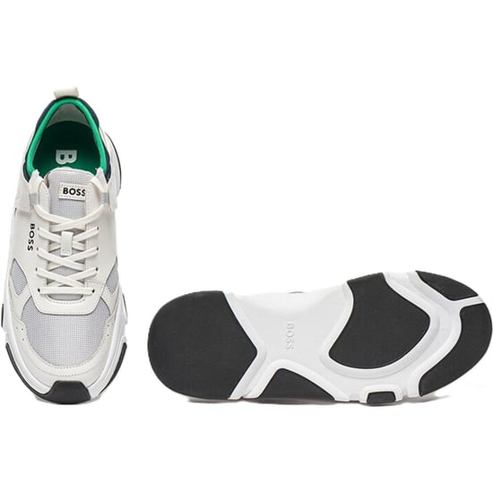 Hugo Boss - Herren Sneaker "Asher", Leder (Weiß) - Image 4