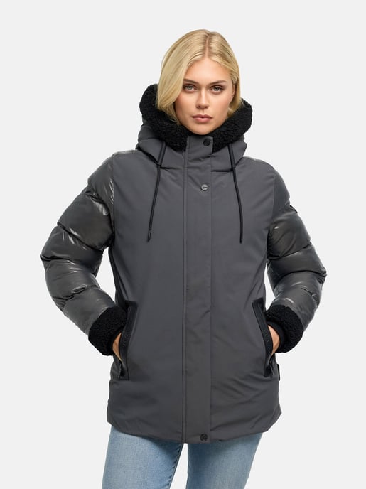 Navahoo Damen Winterjacke Herzschmelz 14 mit Kapuze - Image 6