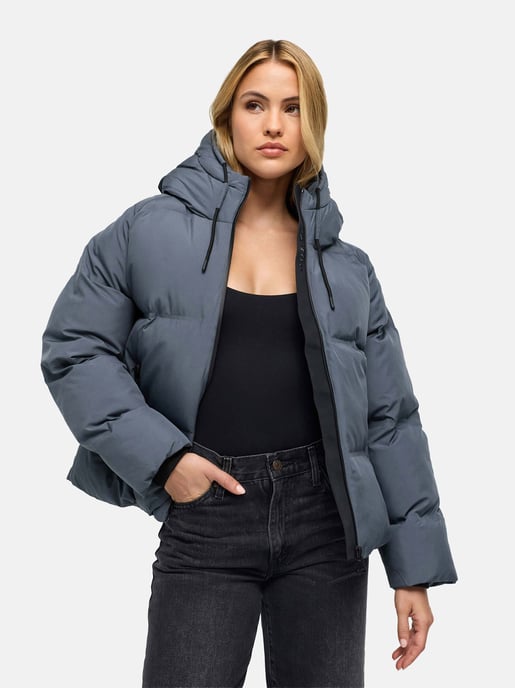 Navahoo Damen Winterjacke Petit-Puffy im Oversize-Look - Image 5