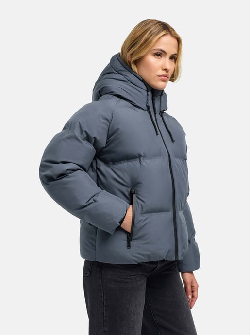 Navahoo Damen Winterjacke Petit-Puffy im Oversize-Look - Image 6