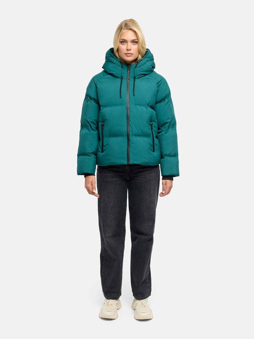Navahoo Damen Winterjacke Petit-Puffy im Oversize-Look - Image 5