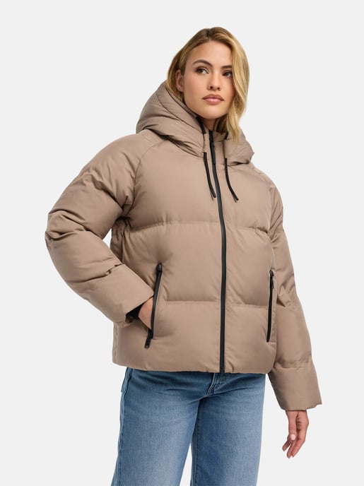 Navahoo Damen Winterjacke Petit-Puffy im Oversize-Look - Image 5
