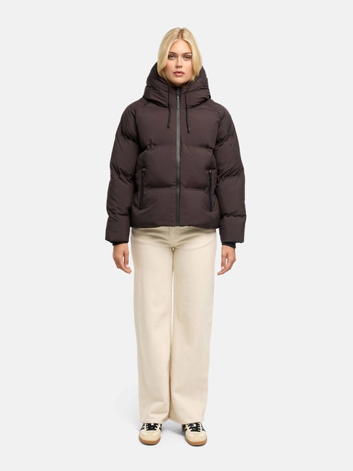 Navahoo Damen Winterjacke Petit-Puffy im Oversize-Look - Image 5