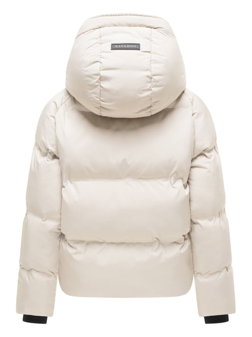 Navahoo Damen Winterjacke Petit-Puffy im Oversize-Look - Image 3