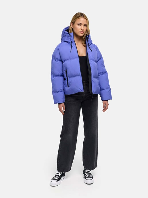 Navahoo Damen Winterjacke Petit-Puffy im Oversize-Look - Image 6