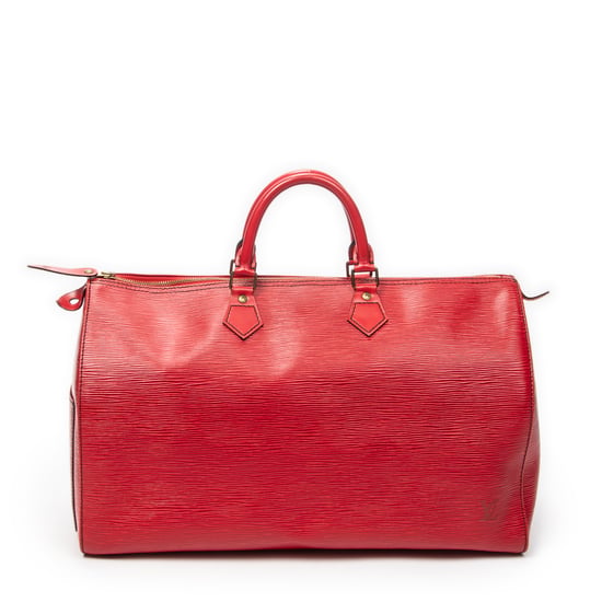 Speedy Black Stitching 4 Reisetasche - Image 1