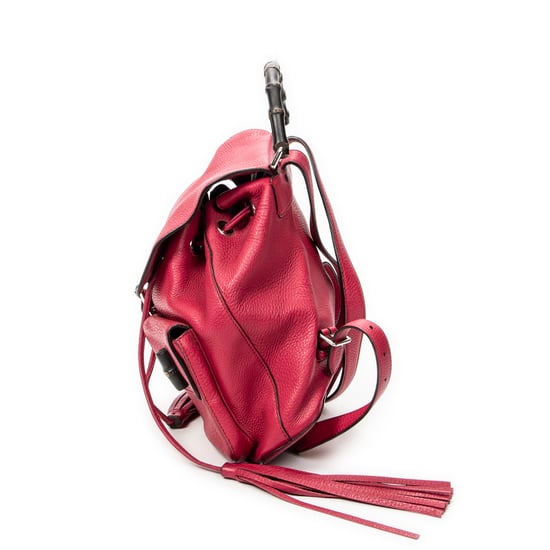 Medium Bamboo Tassel Backpack Umhängetasche - Image 3