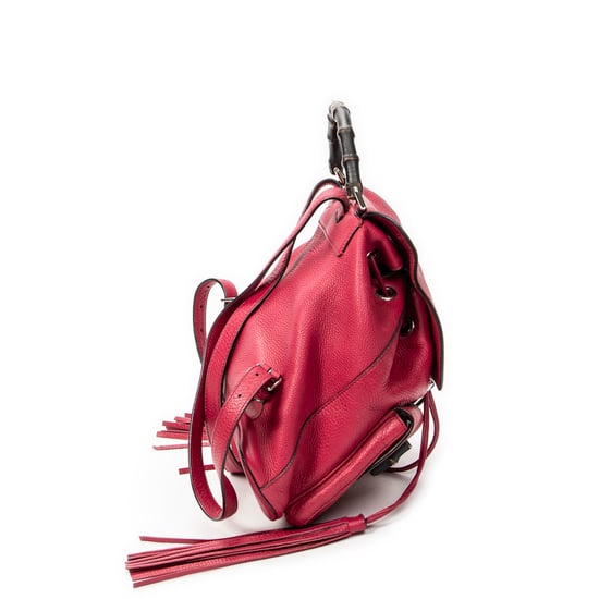 Medium Bamboo Tassel Backpack Umhängetasche - Image 4
