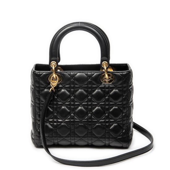 Medium Lady Dior Zip Schultertasche - Image 5