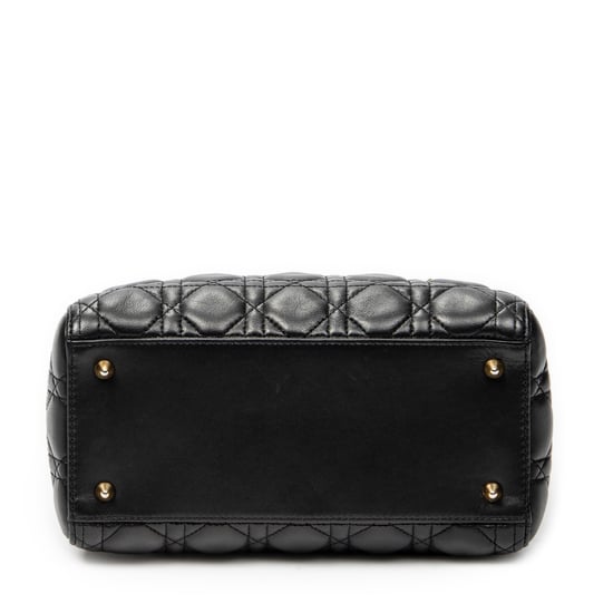 Medium Lady Dior Zip Schultertasche - Image 6