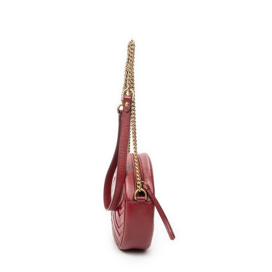 GG Marmont Chain Round Crossbody   Schultertasche - Image 4