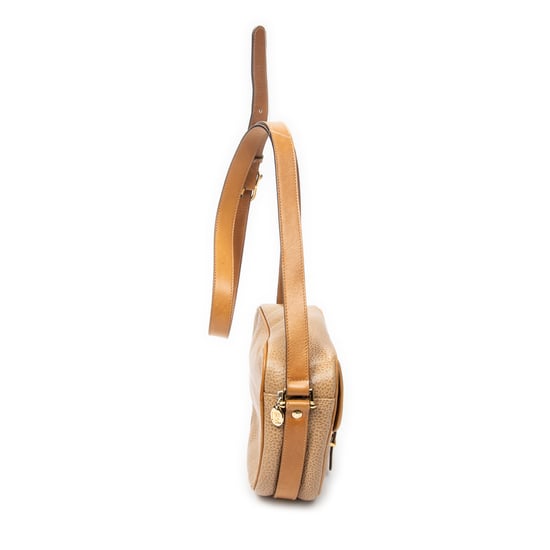 Vintage Buckle Flap Crossbody Schultertasche - Image 4