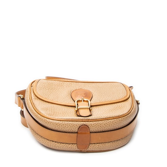 Vintage Buckle Flap Crossbody Schultertasche - Image 6