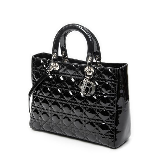 Large Lady Dior Zip   Schultertasche - Image 2
