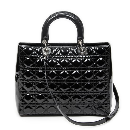 Large Lady Dior Zip   Schultertasche - Image 5