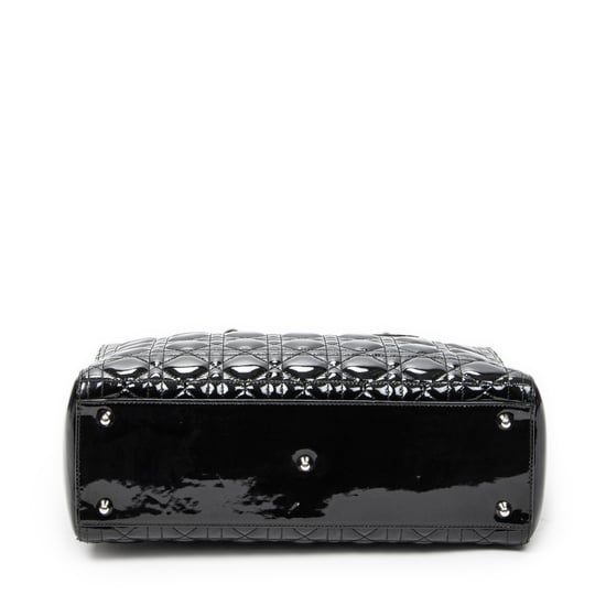 Large Lady Dior Zip   Schultertasche - Image 6