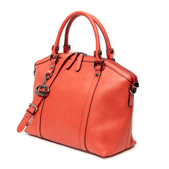 Medium GG Charm Dome Satchel   Schultertasche - Image 2