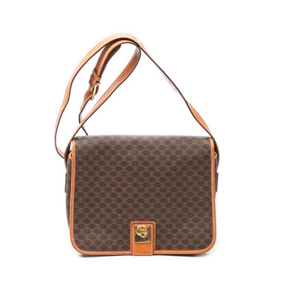Small Square Flap Messenger Schultertasche - Image 1