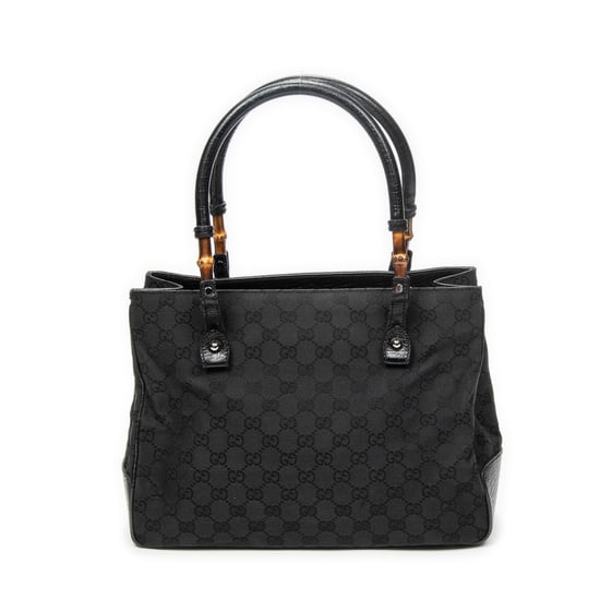 Square Bamboo Classic Tote Schultertasche - Image 5