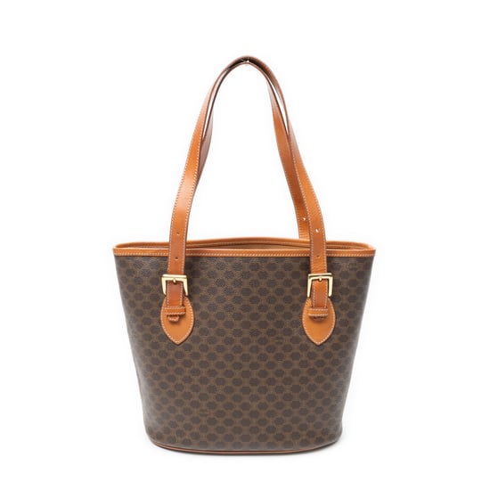 Vintage Bucket Tote Schultertasche - Image 1