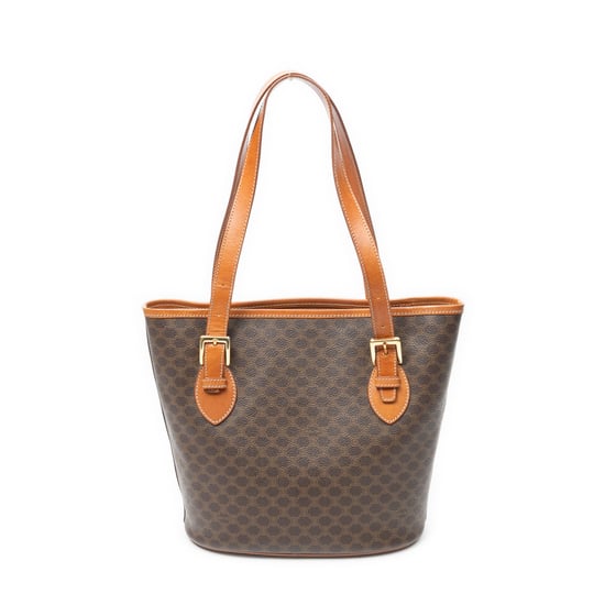Vintage Bucket Tote Schultertasche - Image 5